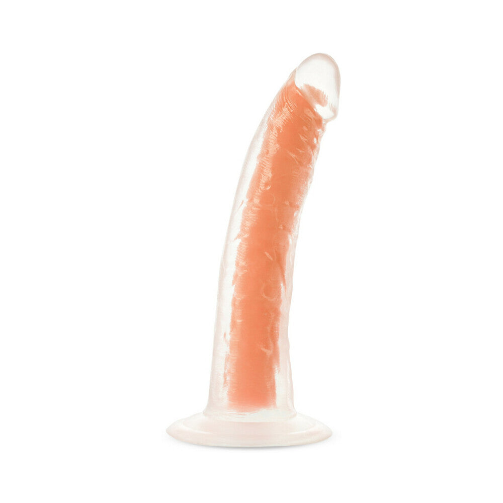 Blush Neo Elite Glow in the Dark Viper 7 in. Dual-Density Dildo Neon Orange - Fantasies Boutique