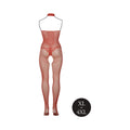 Le Desir Fishnet and Lace Bodystocking Sunset Glow Queen Size