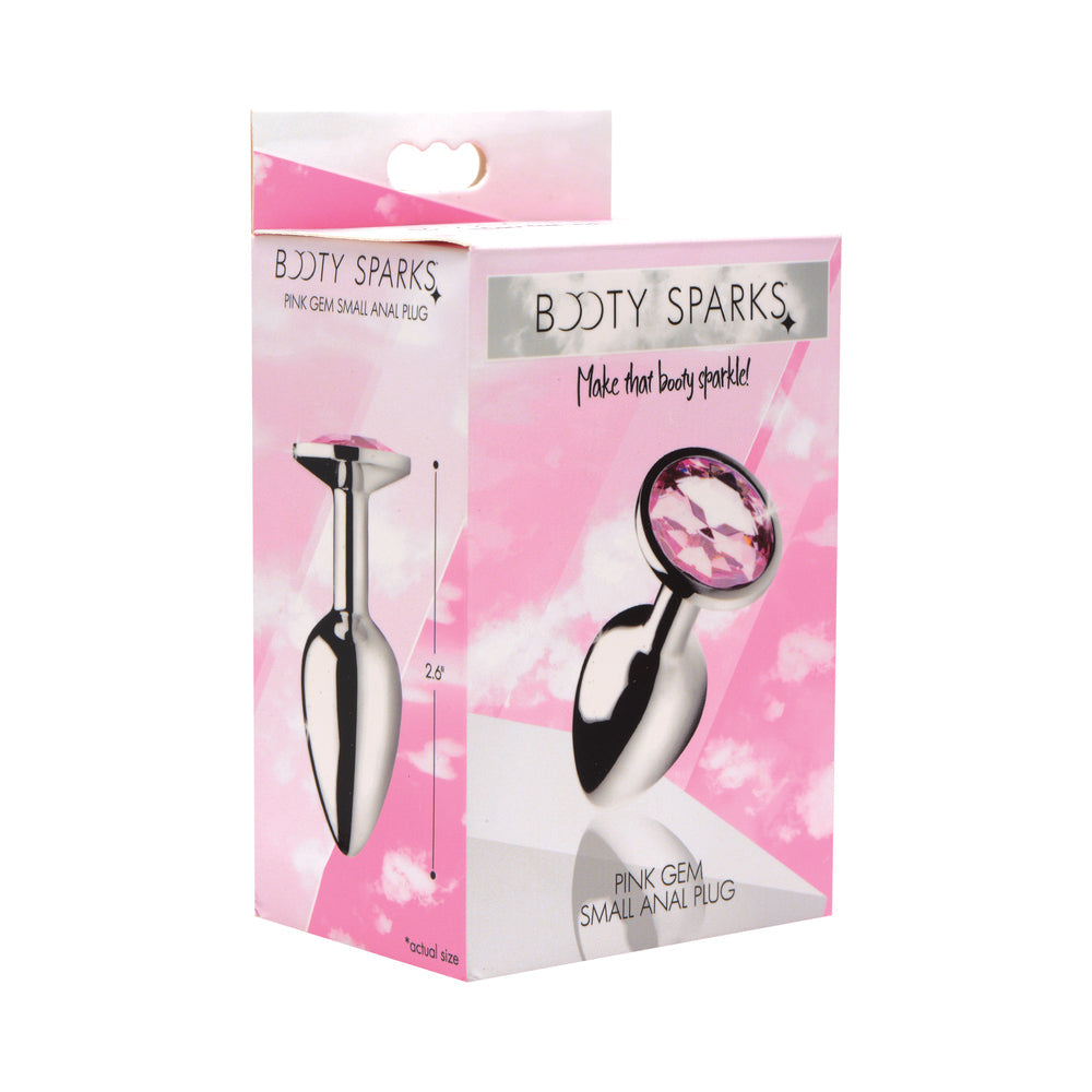Booty Sparks Pink Gem Anal Plug Small - Fantasies Boutique