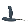 Lux Active Revolve 4.5 in. Rotating And Vibrating Silicone Massager Black - Fantasies Boutique