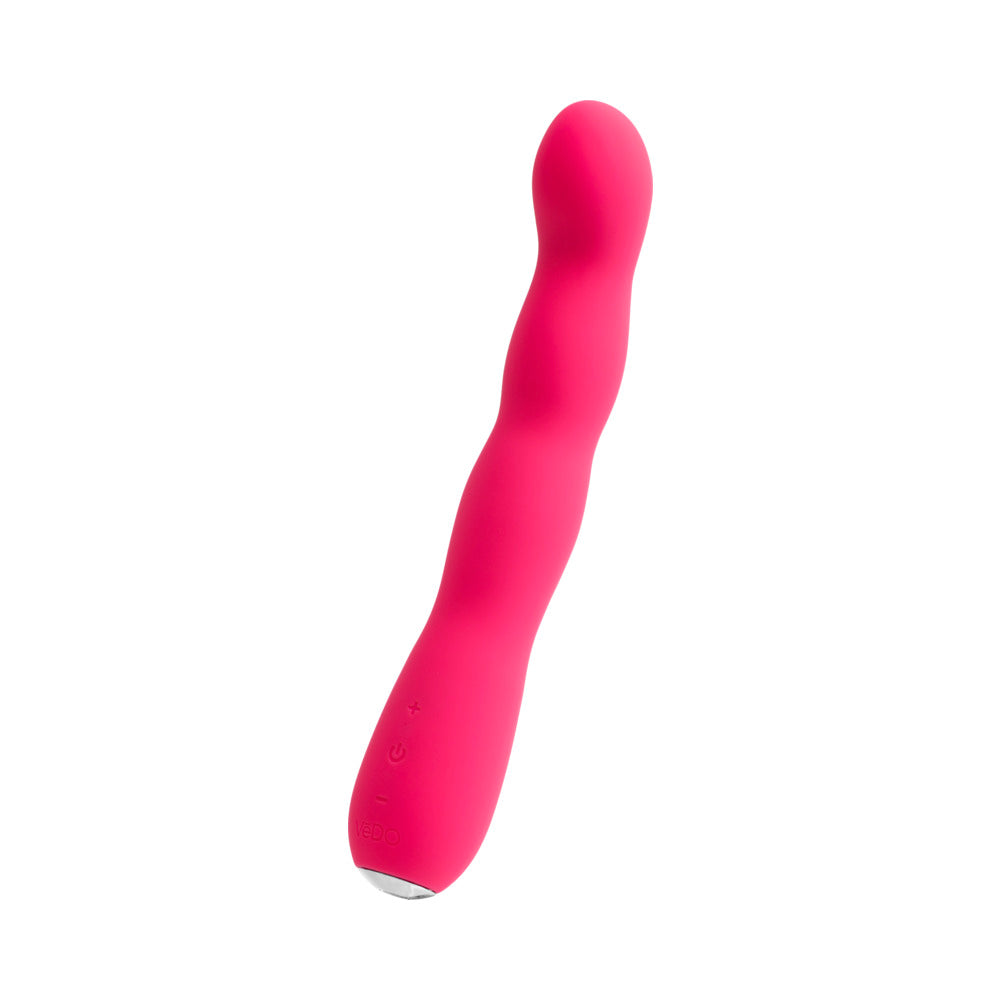 VeDO Quiver Plus Rechargeable Vibe Foxy Pink - Fantasies Boutique