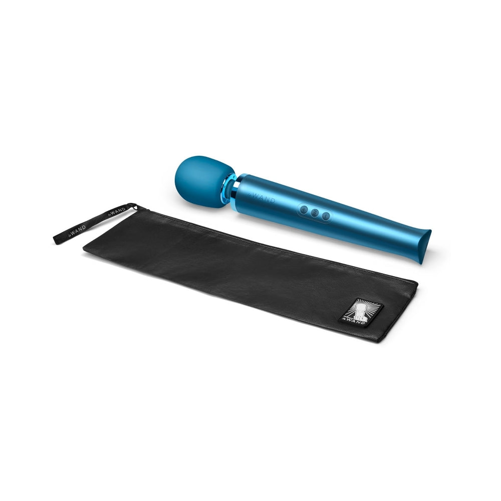 Le Wand Rechargeable Vibrating Massager Pacific Blue - Fantasies Boutique