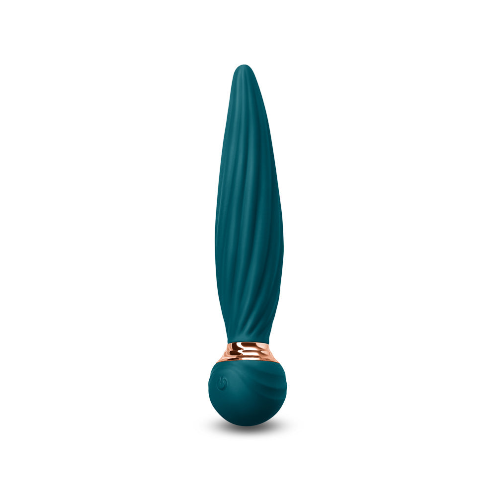 Sugar Pop Twist Gyrating Bendable Vibe Teal - Fantasies Boutique