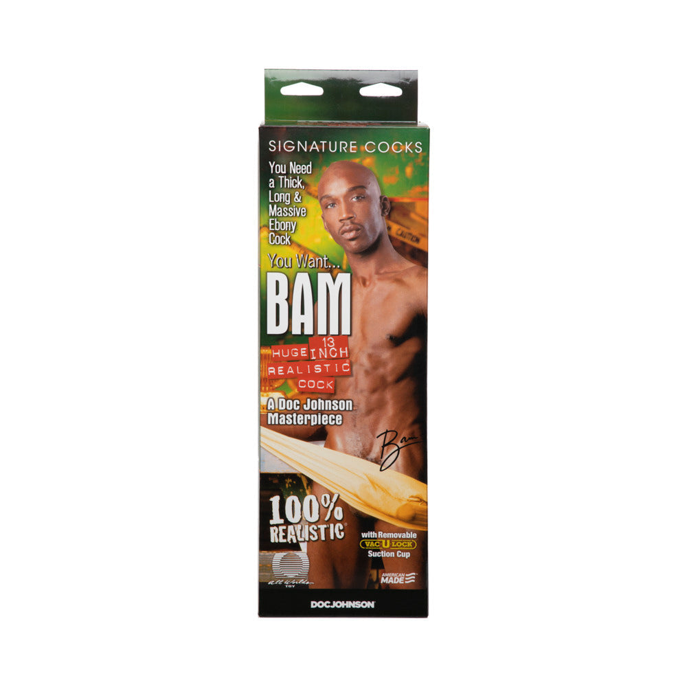 Bam R5 - Realistic Cock 13in - Fantasies Boutique
