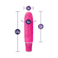 Blush Luxe Cozi Mini Silicone Slimline Vibrator Fuchsia - Fantasies Boutique