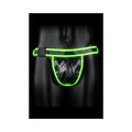 Ouch! Glow in the Dark Buckle Jock Strap Neon Green S/M