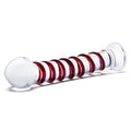 Glas 10 in. Mr. Swirly Glass Dildo - Fantasies Boutique