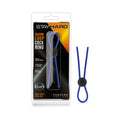 Stay Hard Silicone Loop Lasso/Bolo Cockring Blue - Fantasies Boutique