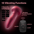 Anal Adventures Matrix Atomic Plug with Remote Martian Wine - Fantasies Boutique