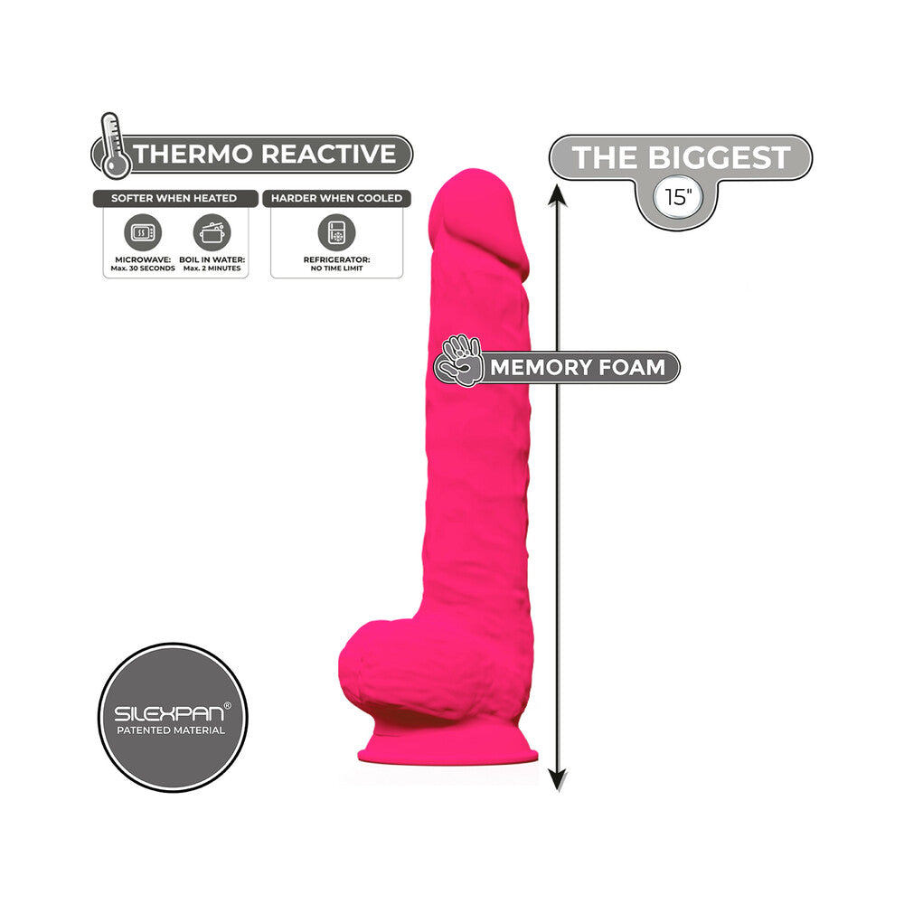 SILEX-D The Original Model 1 Dildo 15 in. Pink
