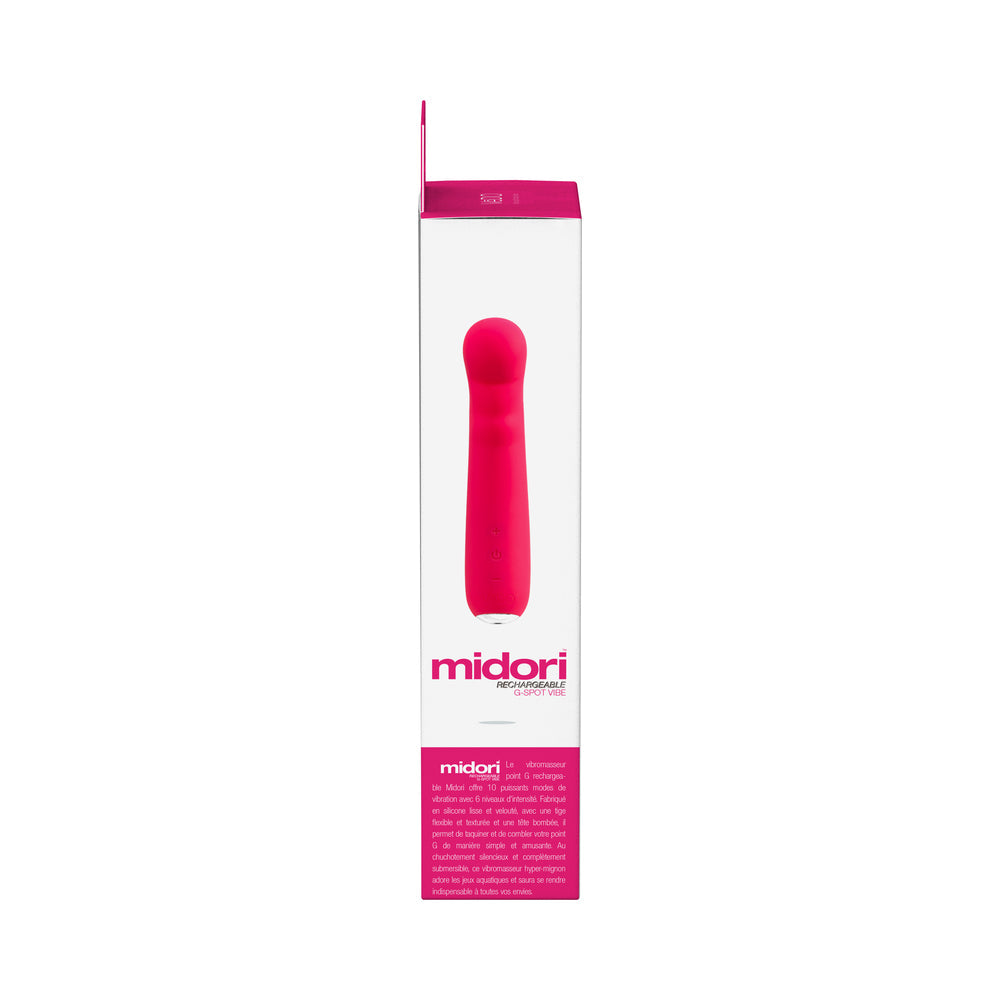 VeDO Midori Rechargeable G-Spot Vibe Pink - Fantasies Boutique
