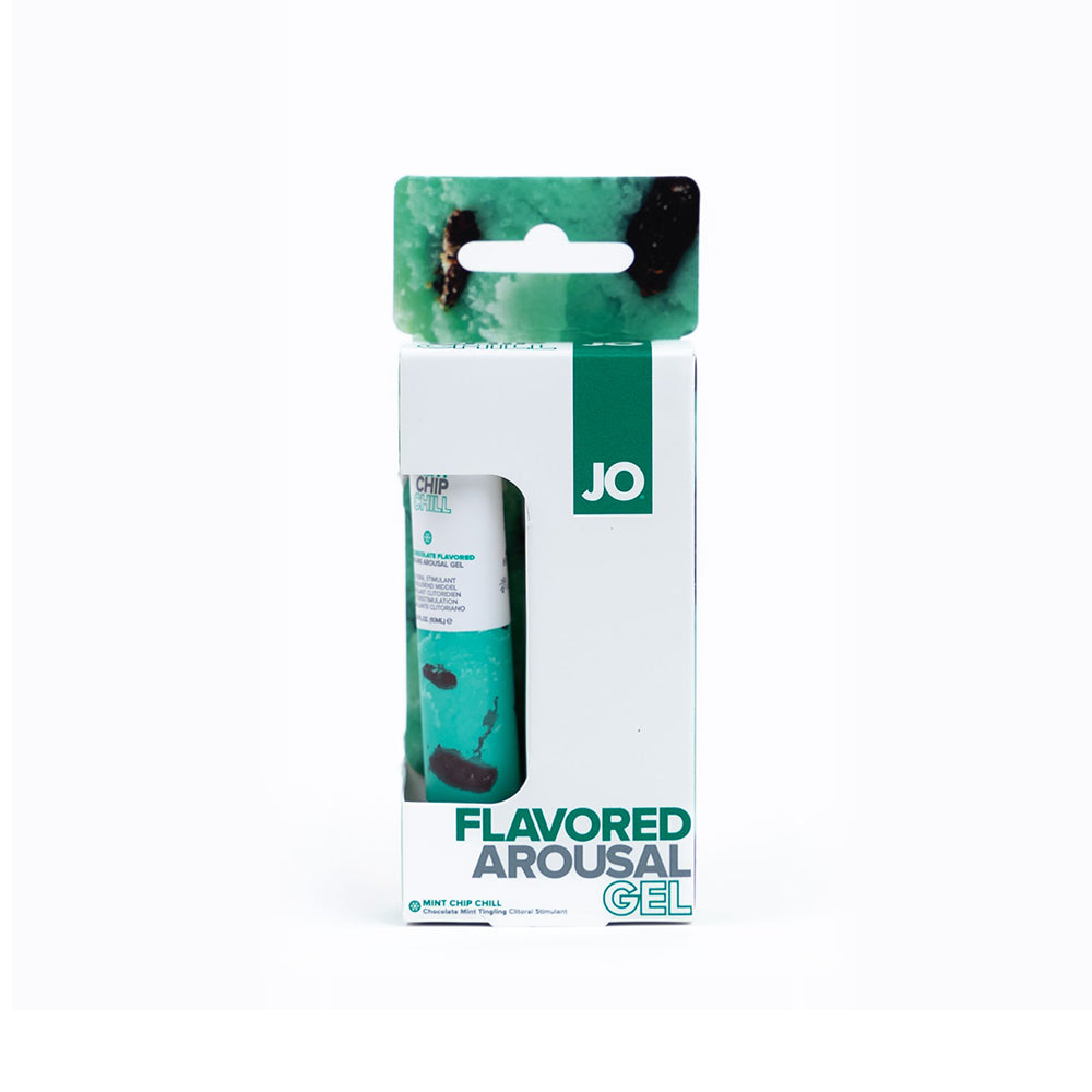 JO Mint Chip Chill Flavored Arousal Gel 0.34 oz. - Fantasies Boutique