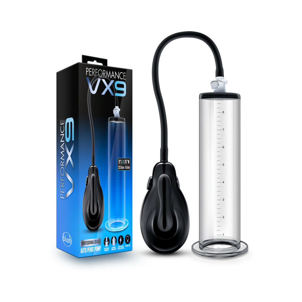 Blush Performance VX9 Auto Penis Pump Clear - Fantasies Boutique