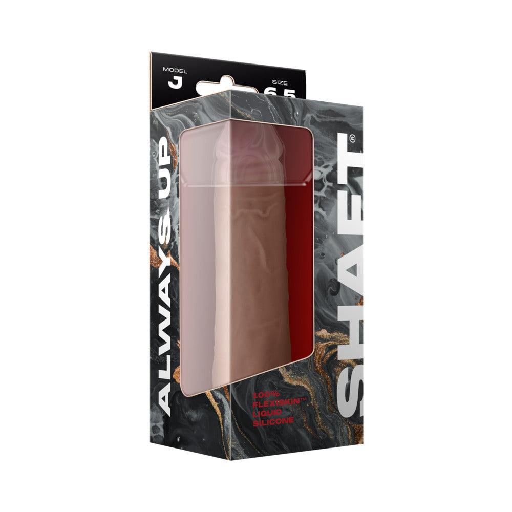 Shaft Model J: 6.5 in. Dual Density Silicone Dildo Pine - Fantasies Boutique