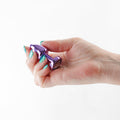 Rear Assets Petite Metal Anal Plug Purple - Fantasies Boutique