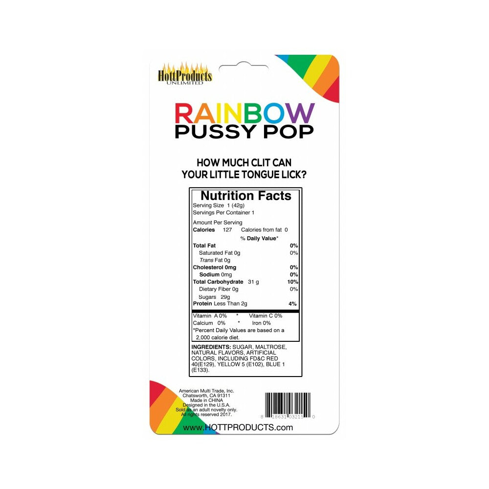 Rainbow Pussy Pop (Carded) - Fantasies Boutique