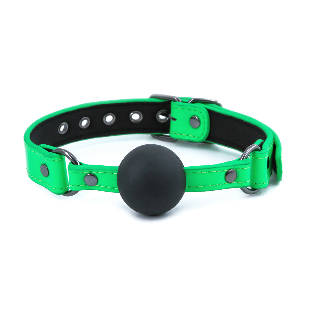 Electra Ball Gag Green - Fantasies Boutique