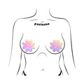 Pastease Dreamy Pastel Celestial Stars Petal Breast Pasties