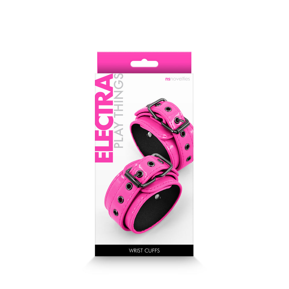 Electra Wrist Cuffs Pink - Fantasies Boutique