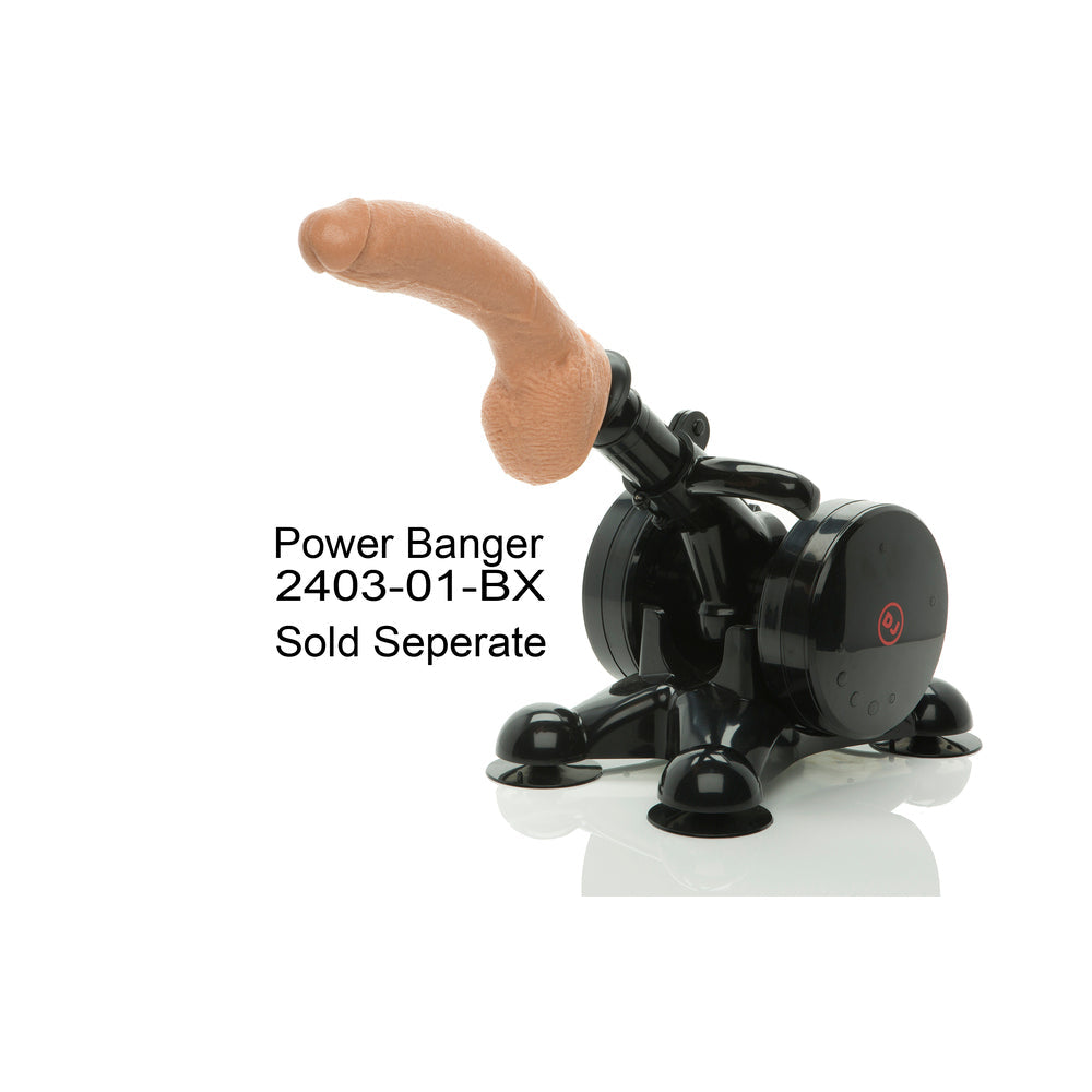 Vac-U-Lock - Realistic Stryker White - Fantasies Boutique