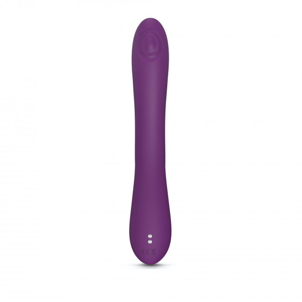 Love to Love Bunny & Clyde Rechargeable Tapping Rabbit Silicone Vibrator Purple Rain - Fantasies Boutique