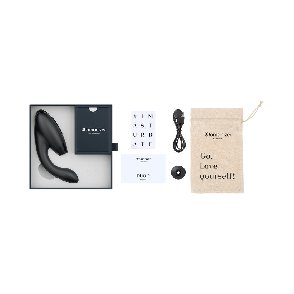 Womanizer Duo 2 Black - Fantasies Boutique