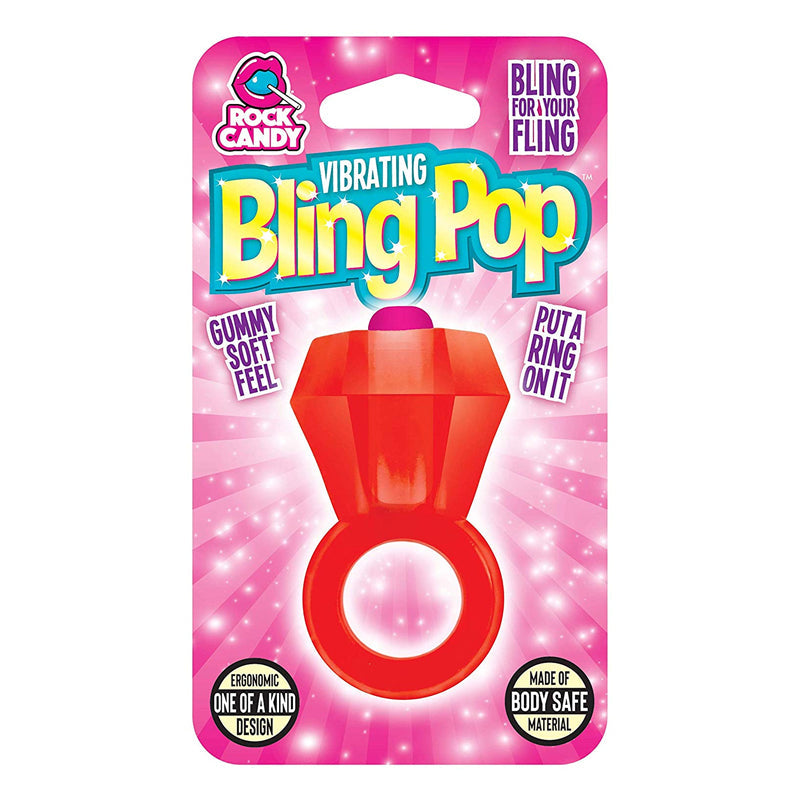 BLING POP RING - RED - Fantasies Boutique