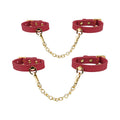 Temptasia Ardor Wrist & Ankle Restraints Red