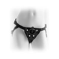 Fetish Fantasy Series Adjustable Vibrating Plush Harness Black - Fantasies Boutique