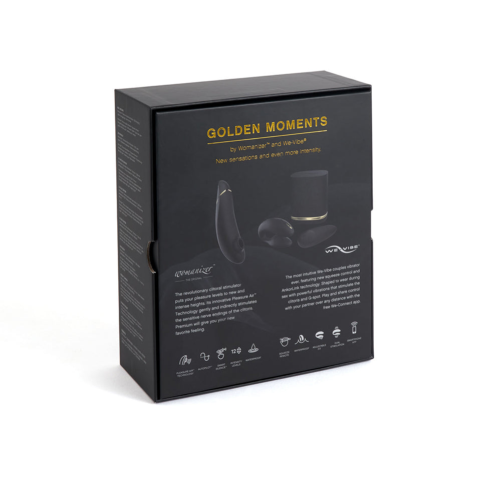 We-Vibe Golden Moments 2 Black - Fantasies Boutique
