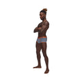 Male Power Casanova Uplift Short Gray L