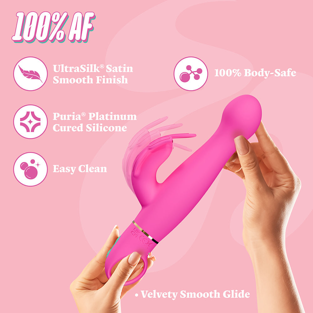 Aria Naughty AF 2.0 Rechargeable Vibe Plum