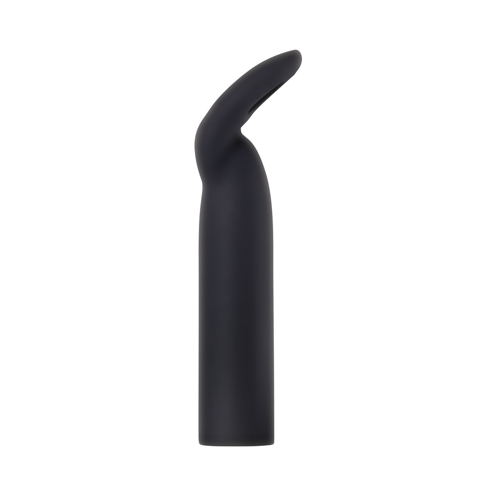 Evolved Four Play Rechargeable Silicone Bullet Vibrator and 3-Piece Sleeve Set Black - Fantasies Boutique