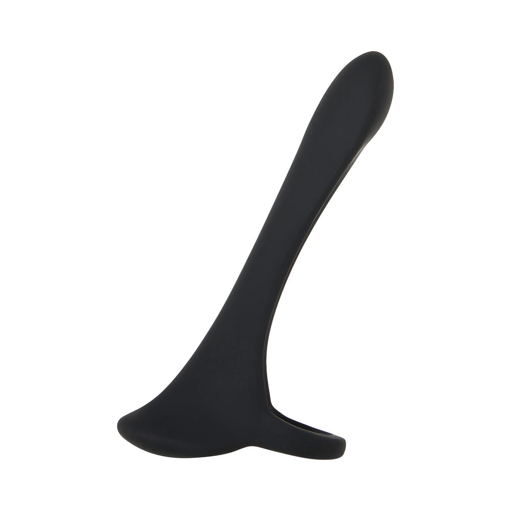 Zero Tolerance Cock Armor Rechargeable Vibrating Silicone Cock Sheath Black - Fantasies Boutique