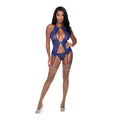 Magic Silk Berrylicious Basque & G-String Set Blueberry L/XL - Fantasies Boutique