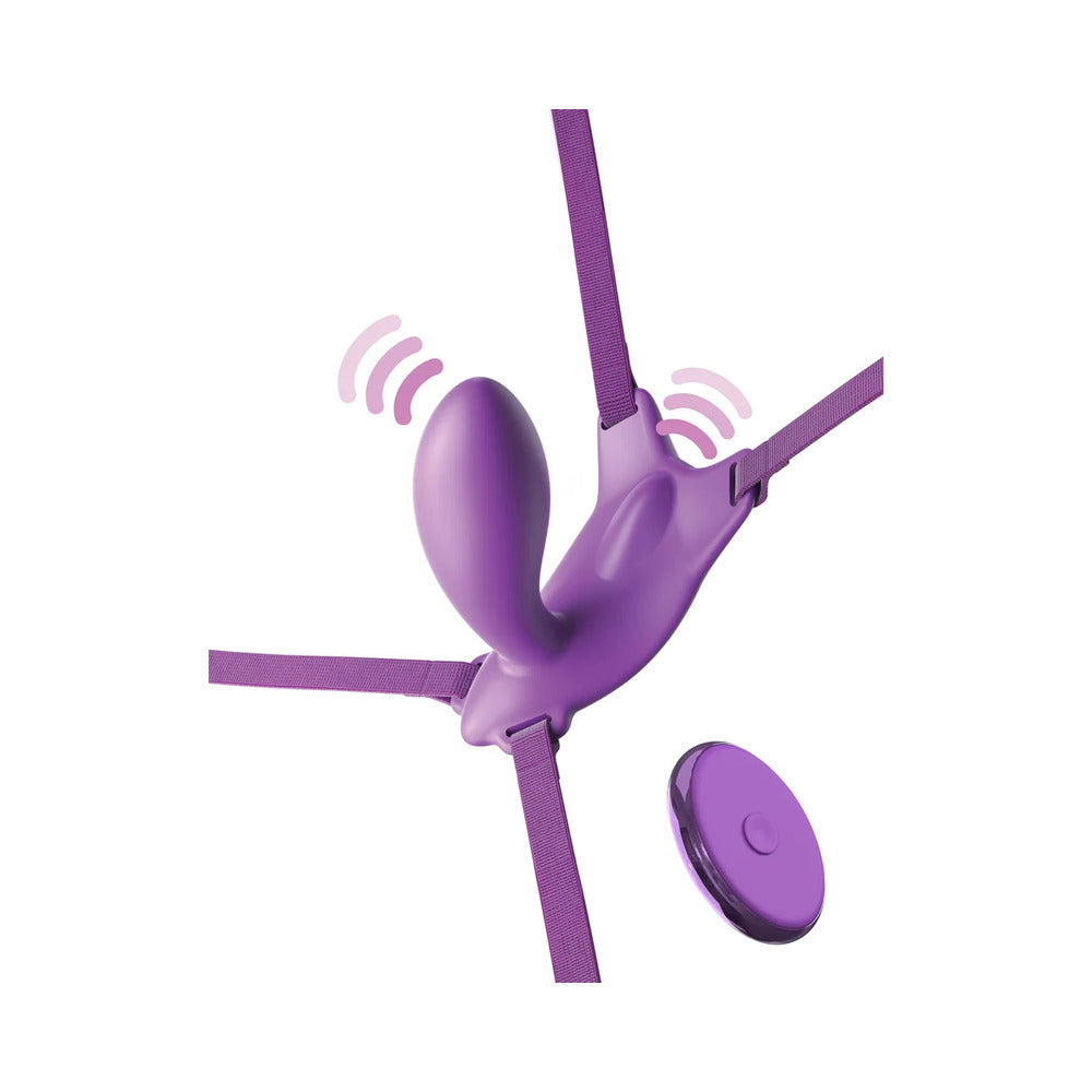 Fantasy For Her Ultimate G-Spot Butterfly Strap-On Wearable Vibrator - Fantasies Boutique