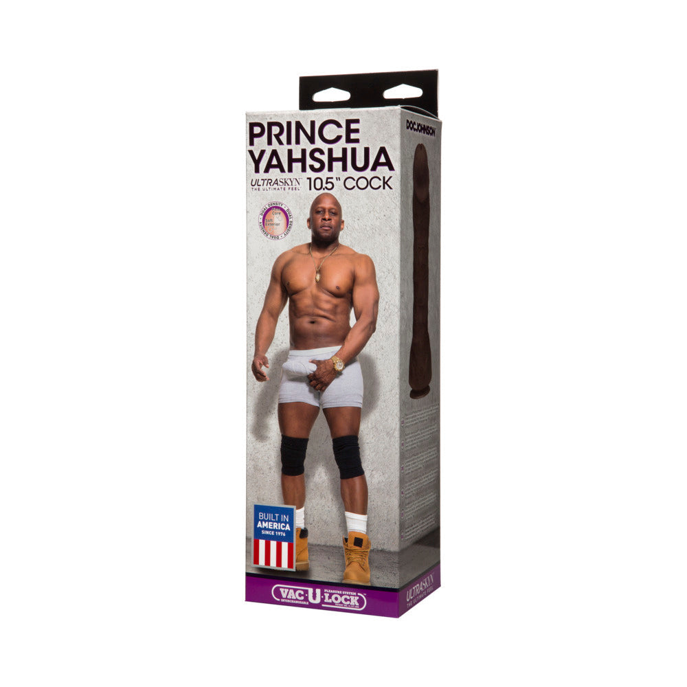 Prince Yahshua ULTRASKYN 10.5in Cock with Removable Vac-U-Lock Suction Cup - Fantasies Boutique