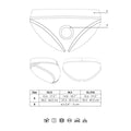 Ouch! Vibrating Strap-on Hipster Black XL/2XL - Fantasies Boutique