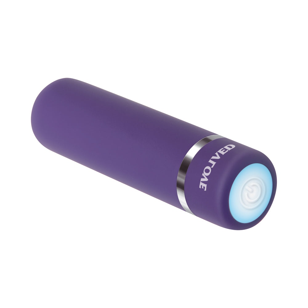 Evolved Purple Passion Rechargeable Petite Bullet Vibrator - Fantasies Boutique