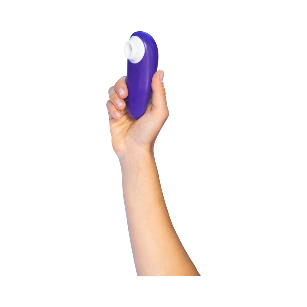 Womanizer Starlet 3 Rechargeable Silicone Compact Pleasure Air Clitoral Stimulator Indigo - Fantasies Boutique