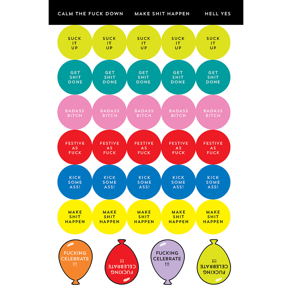 Fucking Planner Stickers