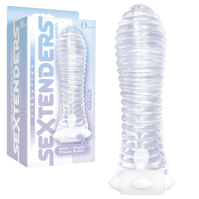 The 9's, Vibrating Sextenders, Ribbed - Fantasies Boutique