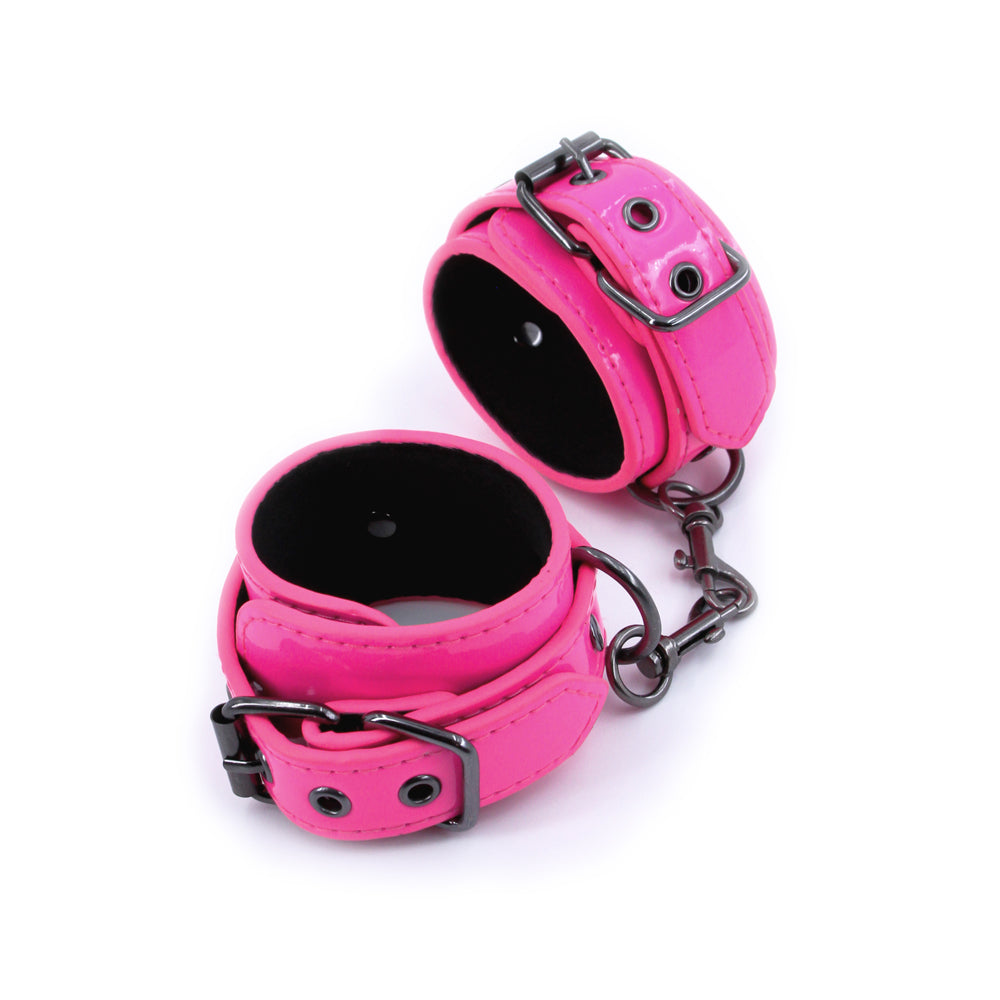 Electra Wrist Cuffs Pink - Fantasies Boutique