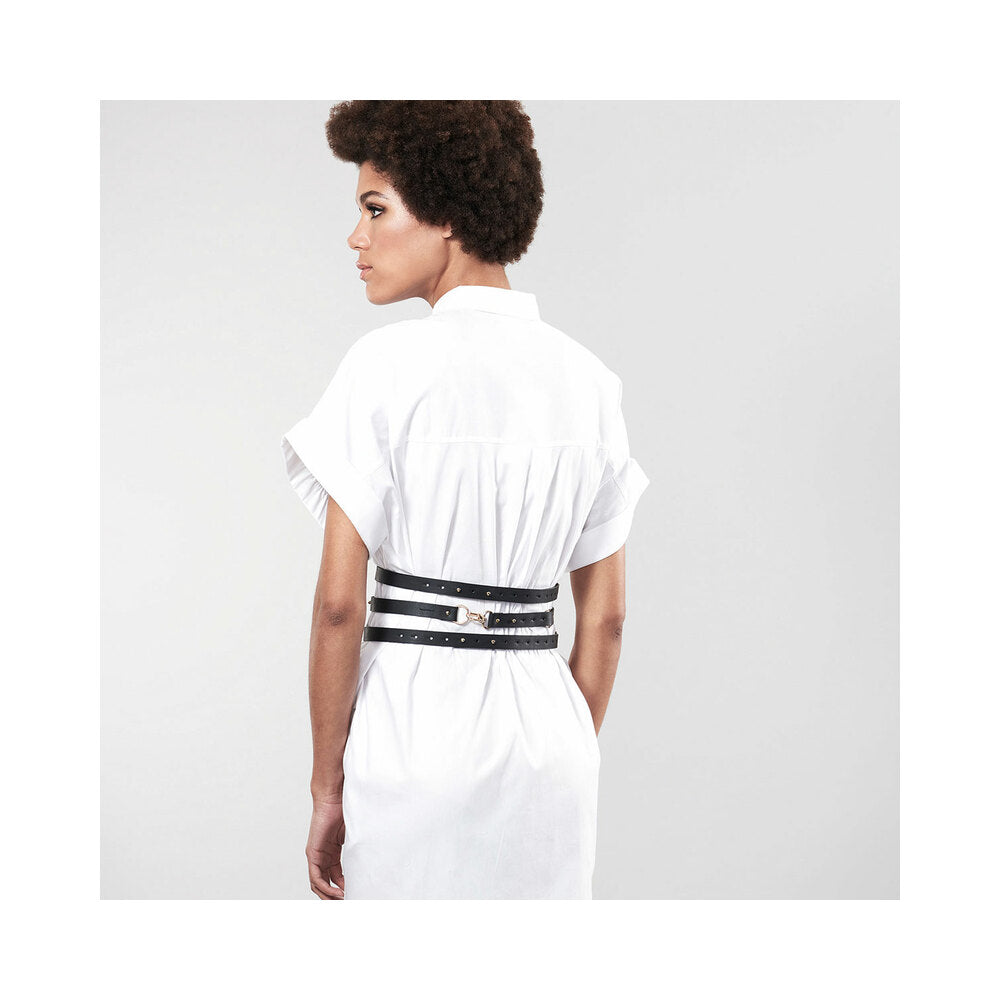 Bijoux Indiscrets Maze Wide Belt & Restraints - Fantasies Boutique