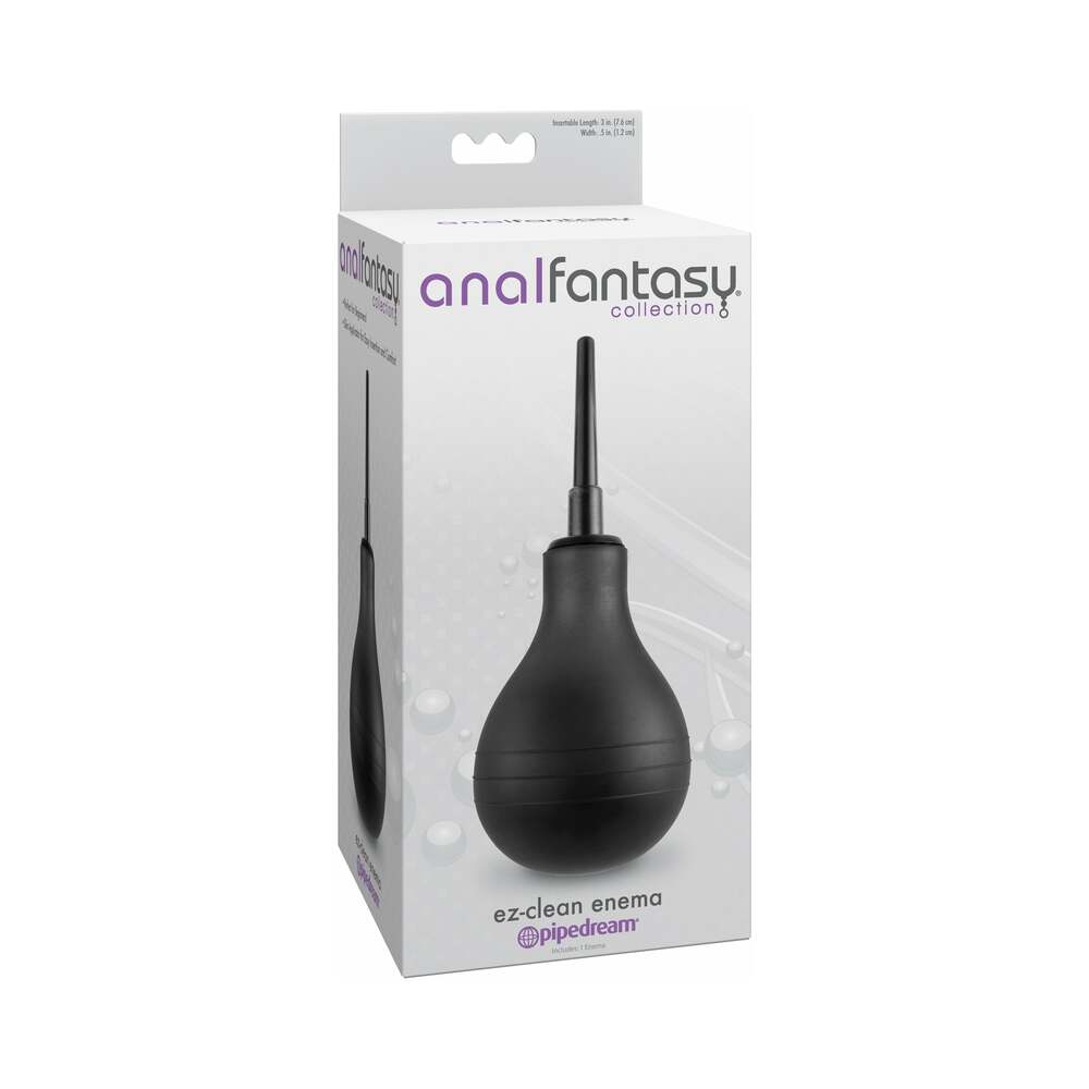 Pipedream Anal Fantasy Collection EZ-Clean Enema Black - Fantasies Boutique