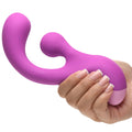 BANG! Gyro Rabbit Silicone Vibrator Purple