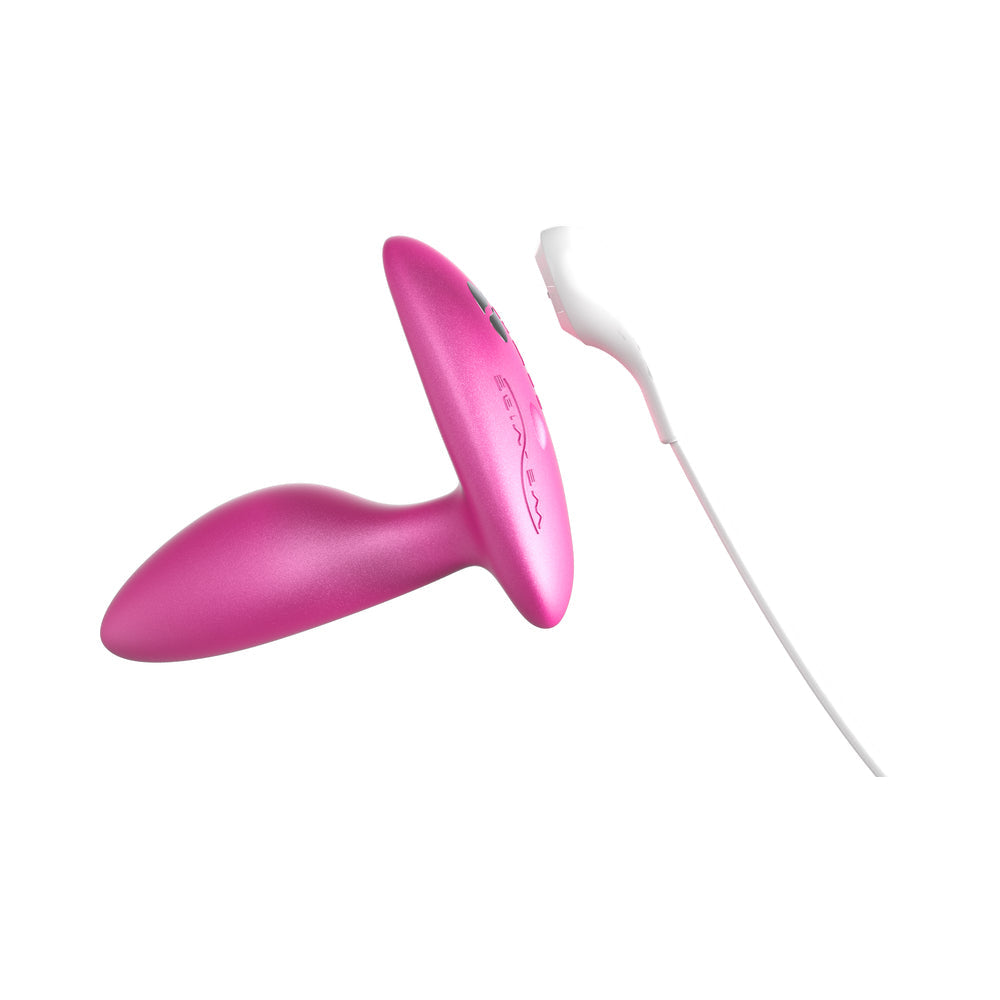 We-Vibe Ditto+ Rechargeable Remote-Controlled Silicone Vibrating Anal Plug Cosmic Pink - Fantasies Boutique