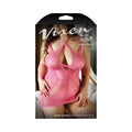 Fantasy Lingerie Vixen Sugar Coated Multi-Way Strap Dress Pink Queen Size - Fantasies Boutique