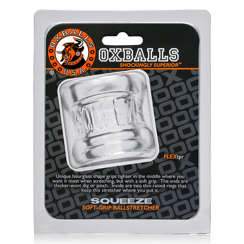 OxBalls Squeeze, Ball Stretcher, Clear - Fantasies Boutique