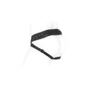 SpareParts Deuce Double Strap Harness Black Size B Regular - Fantasies Boutique